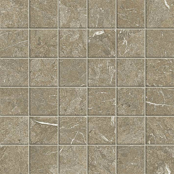Мозаика Atlas Concorde Volcano Grigio бежевый 30x30 матовая