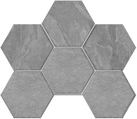 Мозаика Estima Luna LN02/TE02 Hexagon неполированный 250x285
