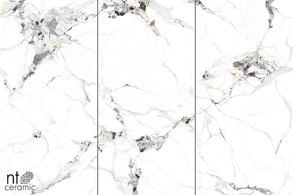 Керамогранит NT Ceramic Atlas Wide Breccia Bianco 120x240