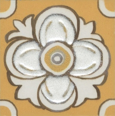 Декор Kerama Marazzi Алмаш Вставка желтый 49x49