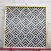 Керамогранит Etili Seramik Apollon Charcoal Black Pre-cut 45x45