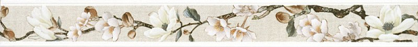 Бордюр InterCerama Dolorian Sakura серый
