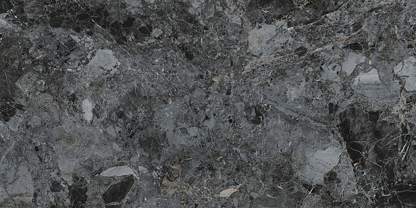 Керамогранит Vitra MarbleSystem Бреча Черный Лаппато 60x120