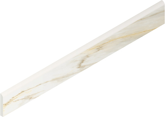 Плинтус Italon Stellaris Carrara Ivory лаппатированный 7,2x60