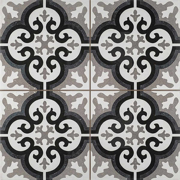 Керамогранит Etili Seramik Manisa Black Pre-cut 45x45