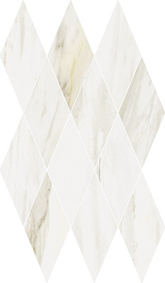 Мозаика Italon Stellaris Carrara Ivory Mosaico Diamond