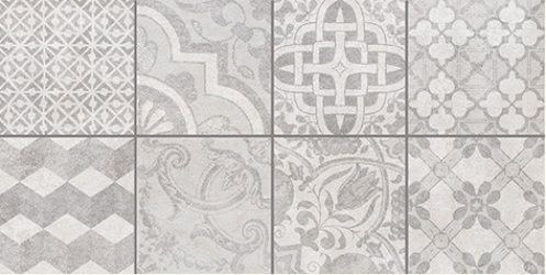 Декор Ceramica Classic Bastion с пропилами мозаика серый
